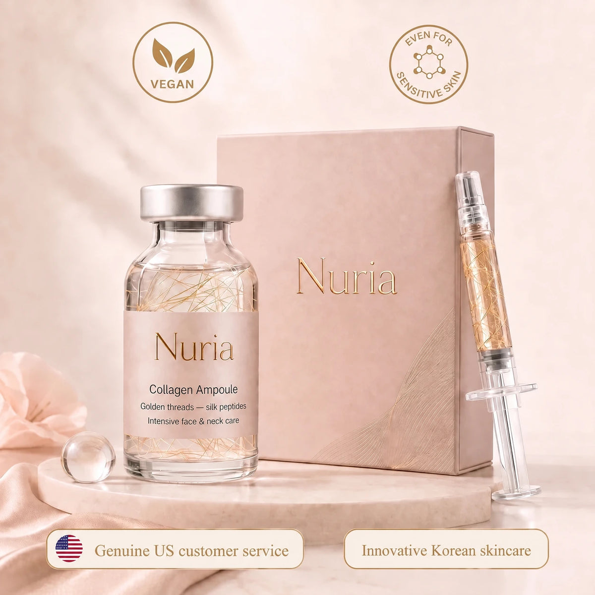 Nuria - Korean Serum with a Lifting Effect from the First Application