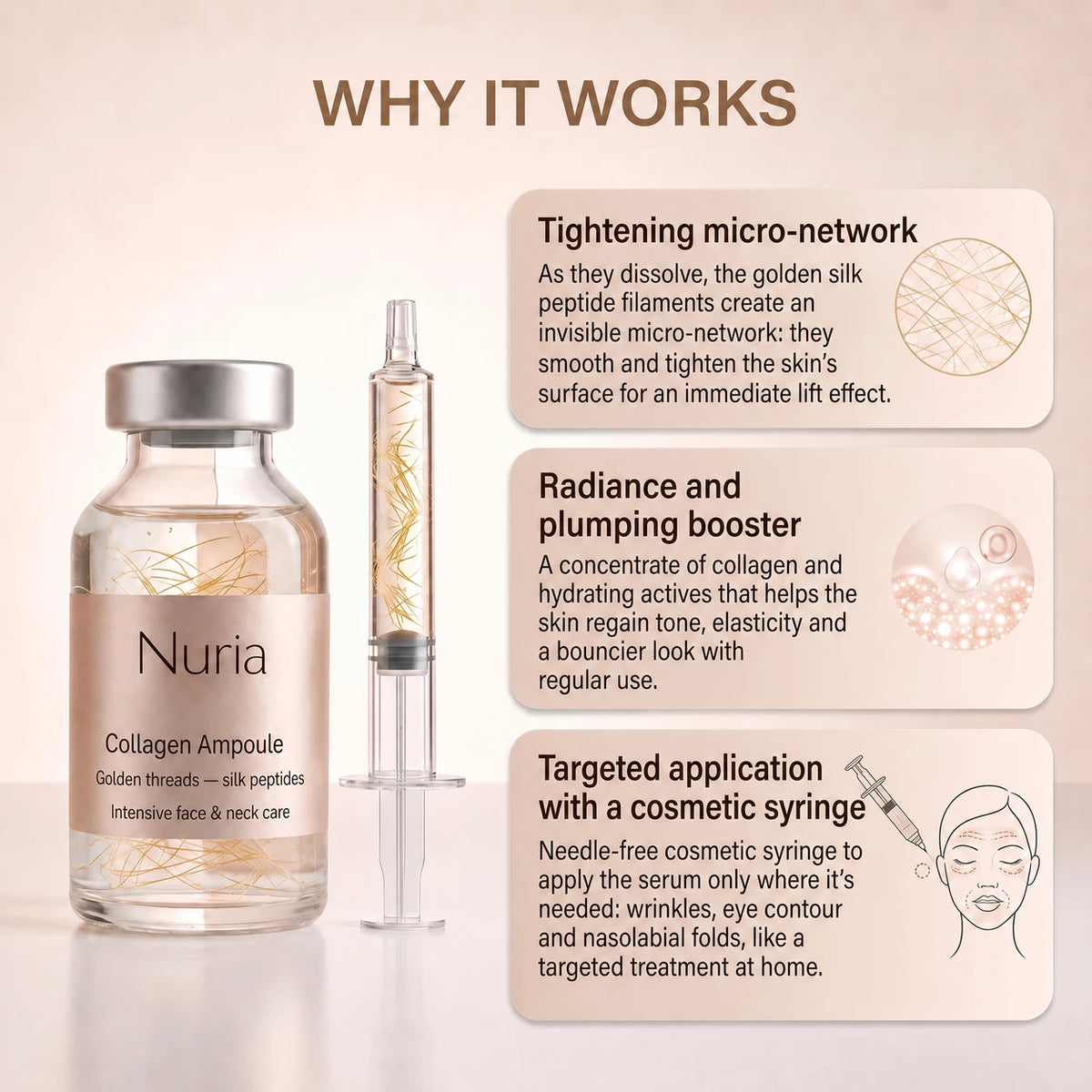 Nuria - Korean Serum with a Lifting Effect from the First Application